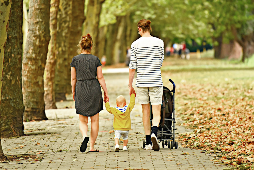 Familie mit Kind