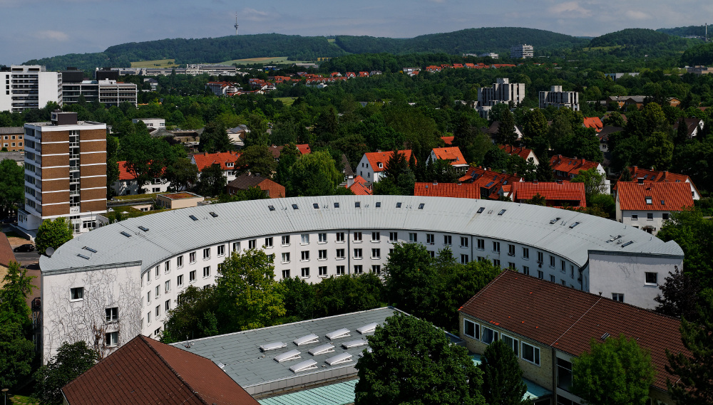 Wohnheim Kreuzbergring 56-56d, Kolosseum